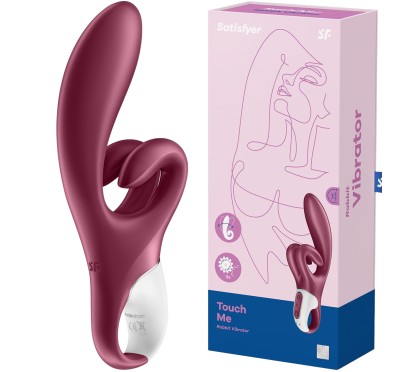 Wibrator króliczek Satisfyer Touch Me bordowy